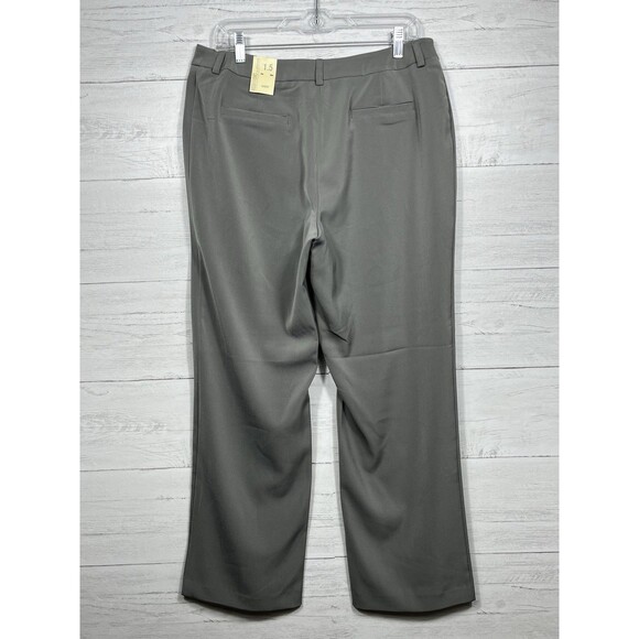 Additions by Chicos socialite wall street pants womens size 1.5 short M/10 NEW - Picture 2 of 7